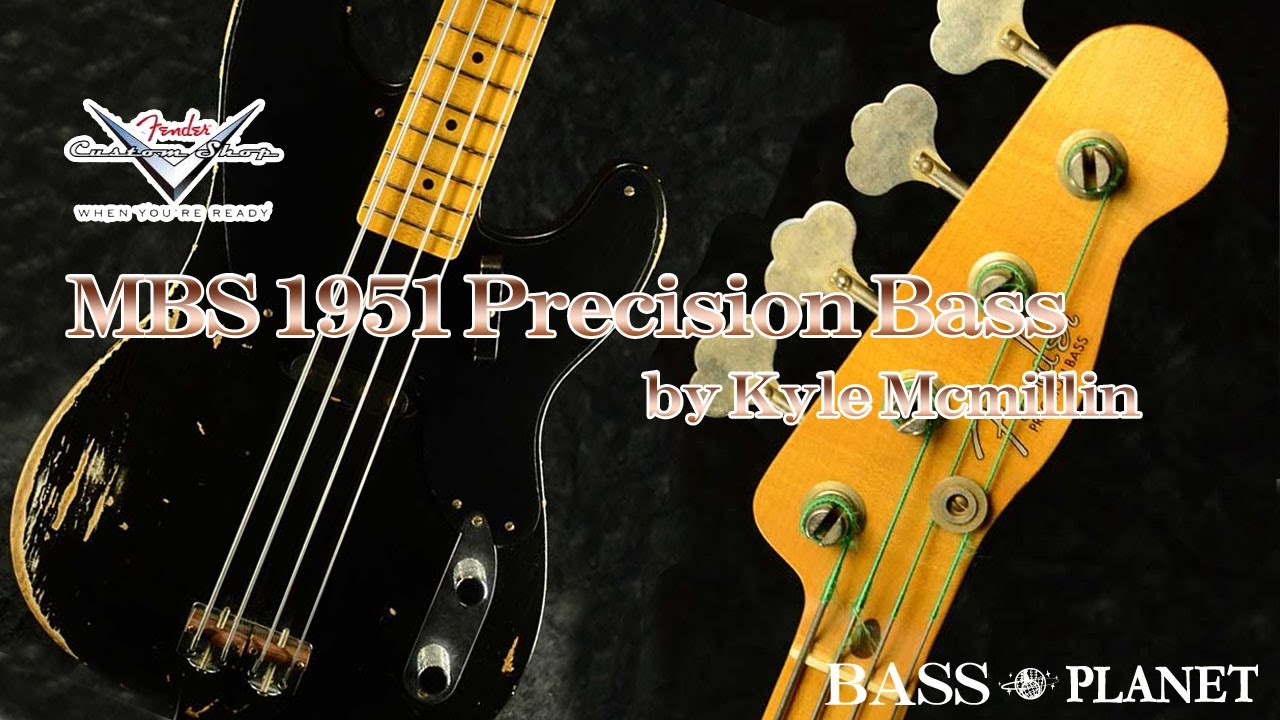 SOLD】Fender Custom Shop、MBS 1951 Precision Bass Relicby Kyle