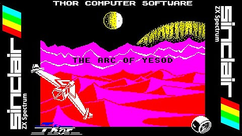 THE ARC OF YESOD 128K (1986) Walkthrough, ZX Spectrum