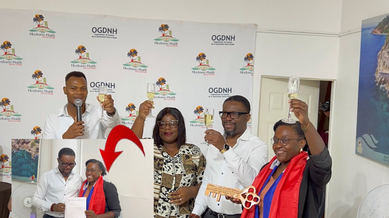 FLASH : DOKTÈ BERTRUDE ALBERT VIN ANBASADRIS VIL OKAP SE MERI OKAP KI CHWAZI BAY LI POU TRAVAY LI FÈ