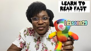 Lesson 29 | Phonics | All about letter sound | learn to read | kids learning English