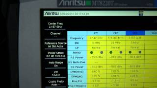 LTE-A Carrier Aggregation Installation