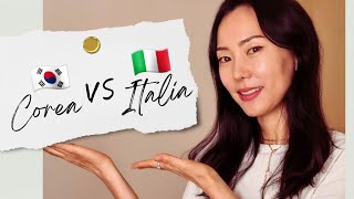 Come Siamo Diversi : Corea del Sud vs. Italia