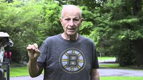 Boston Bruins owner Jeremy Jacobs does the ice buc...