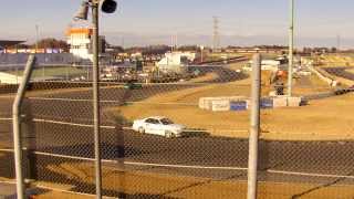 Drifting at Tsukuba Circuit, December 8, 2013
