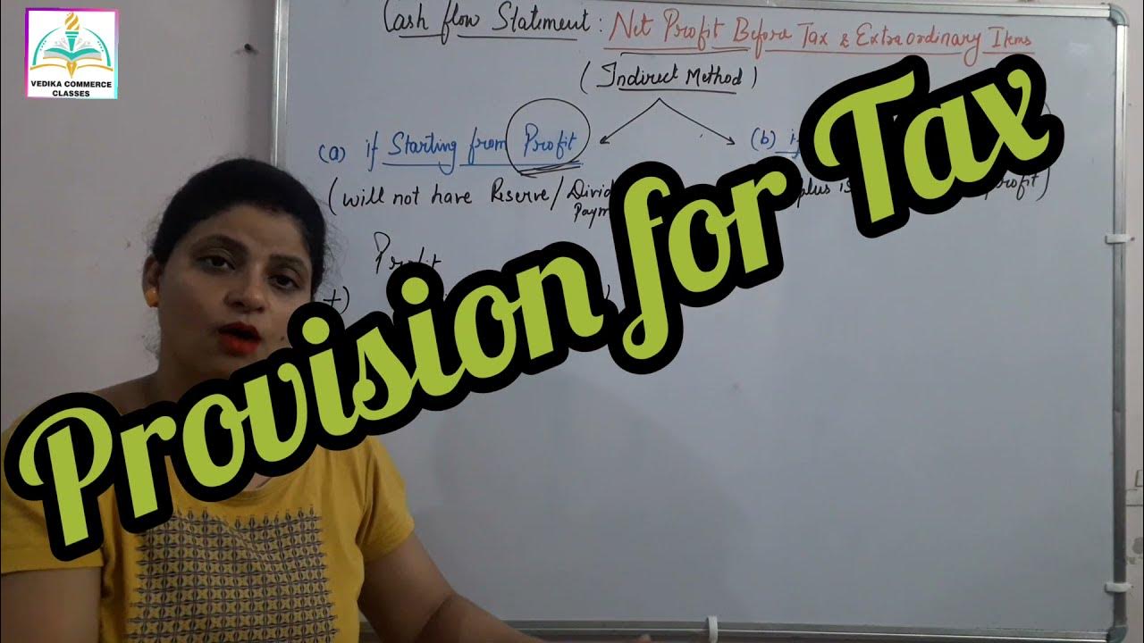 Meaning of Provision for Tax shorts YouTube