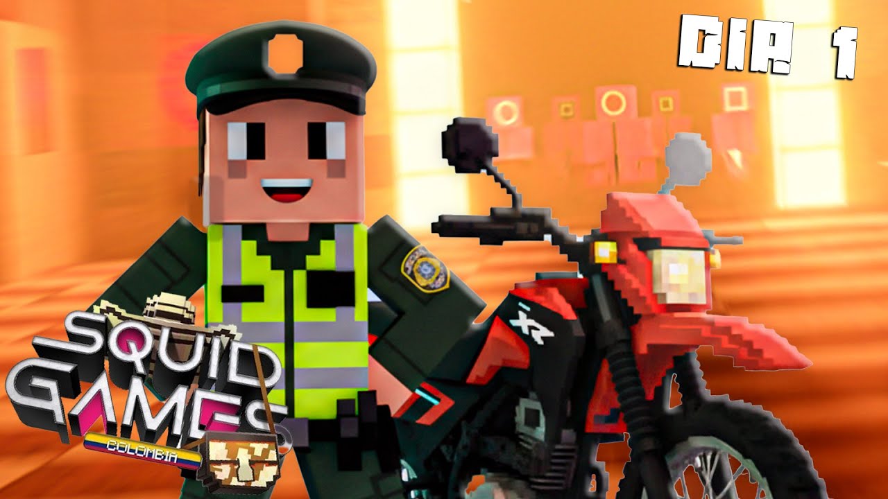 SOBREVIVÍ a el PRIMER DIA de  LOS SQUID GAMES COLOMBIANOS