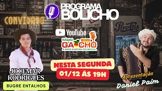 PROGRAMA BOLICHO #004 - CONVIDADO JOCEMAR RODRIGUES ( BUGRE ENTALHOS "ARTESANATO NA MADEIRA" ) screenshot 2