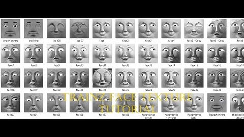 Trainz: Tutorial How To Fix Trainz 2010 Face Textures For TANE