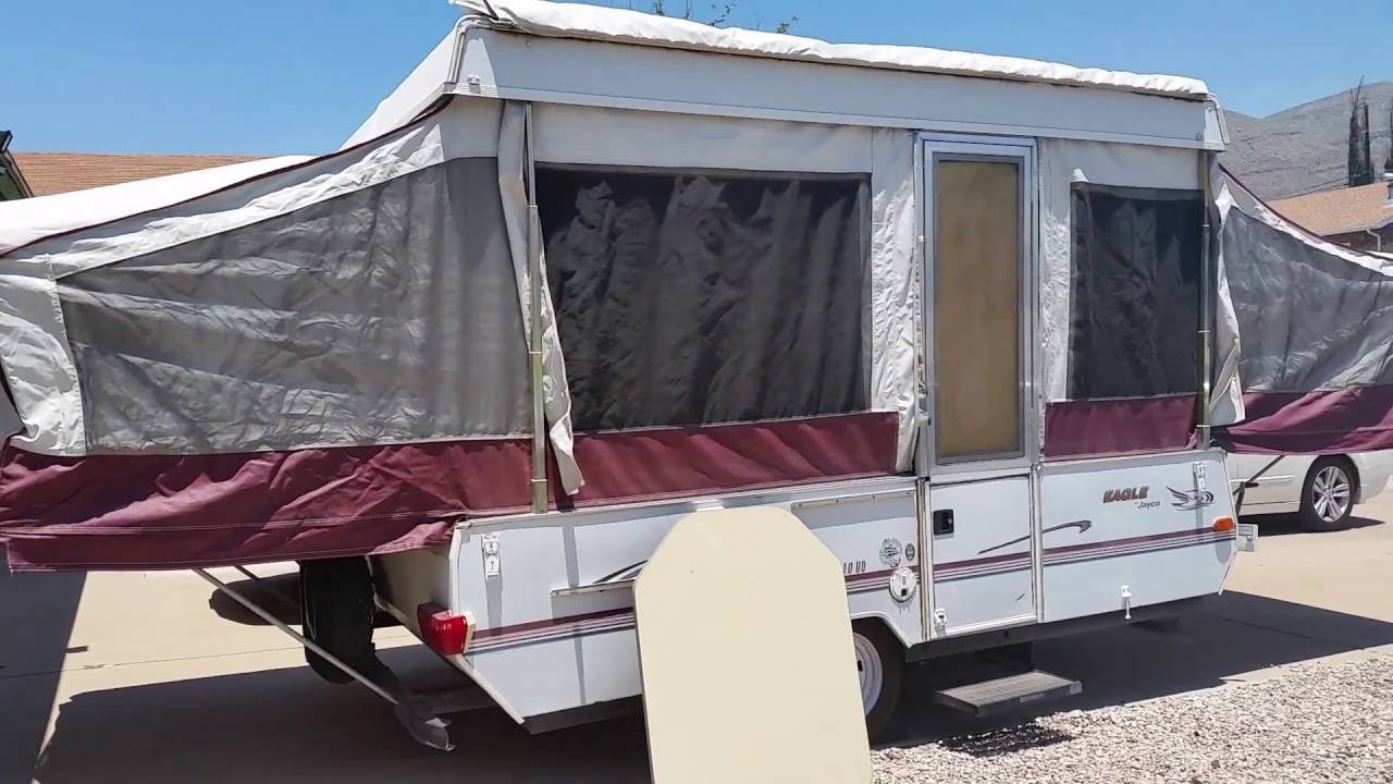 1998 Jayco Eagle Popup Camper FOR SALE 4500 YouTube