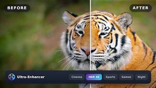 Turn Any Video Into 4K HDR — Free Chrome Extension — direct, benefit-first