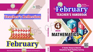 4Th Cl Maths Teacher Handbook Month Of February Maths Teacher Reflection Month Of February