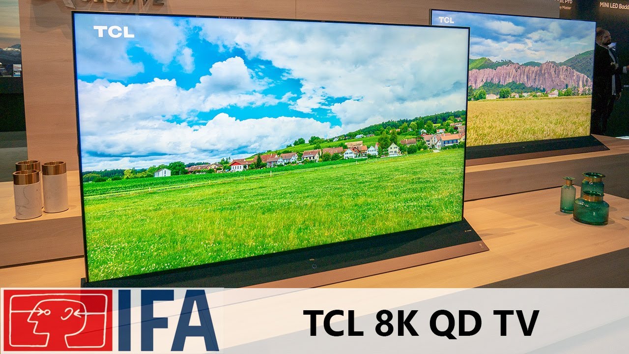TCL X8S 8K TV mit über 33 Mio Pixel (IFA 2018) - YouTube