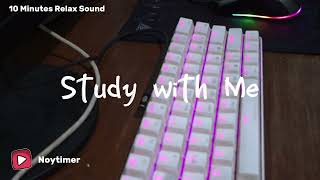 10 Minutes Study Break - Study with Me (Rain & Piano Relax Session)