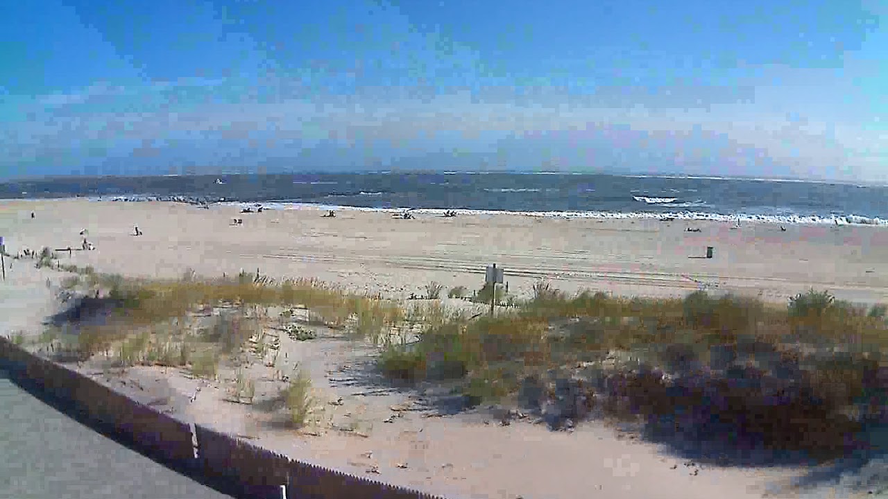 LIShore Point Lookout cam west view September 27, 2017 YouTube