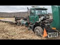 Mack Semi Gets Stuck in Field - Can I get it Repaired and out before the Rain?