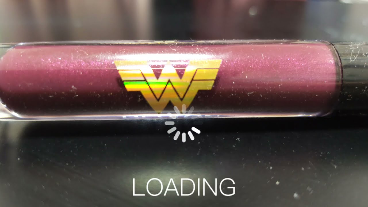 Revlon Wonder Woman Warrior Glitter Lip Color || My Ultimate Click Bait