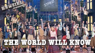 Video voorbeeld van "Newsies Live- The World Will Know"