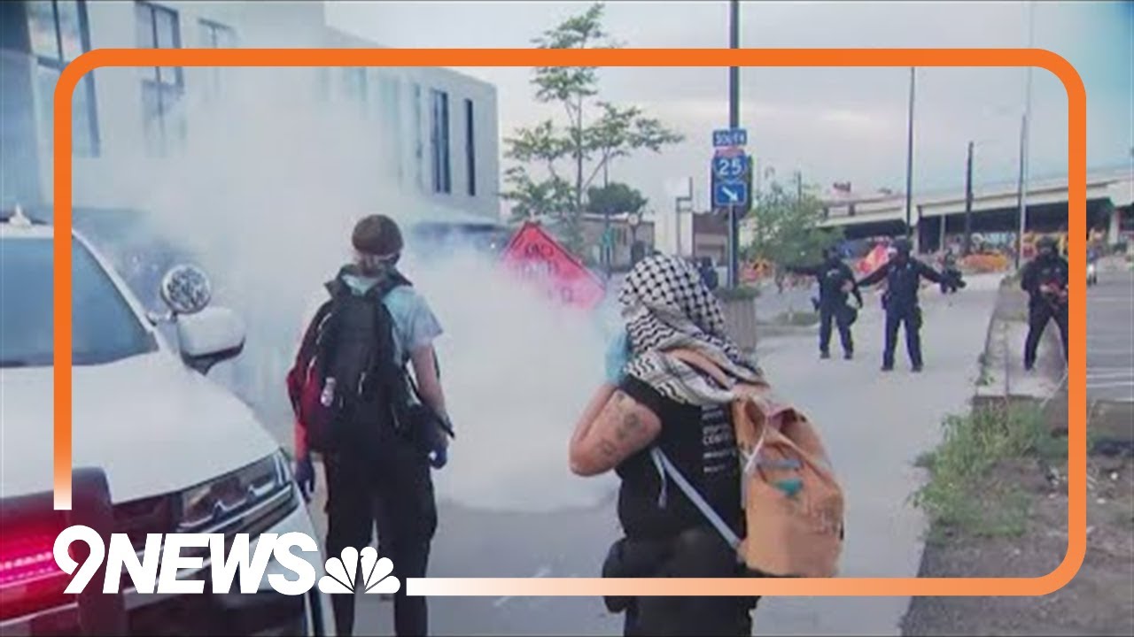 17 arrested during Denver protests over Trump's immigration policies