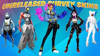 Fortnite Survey Skins Showcase