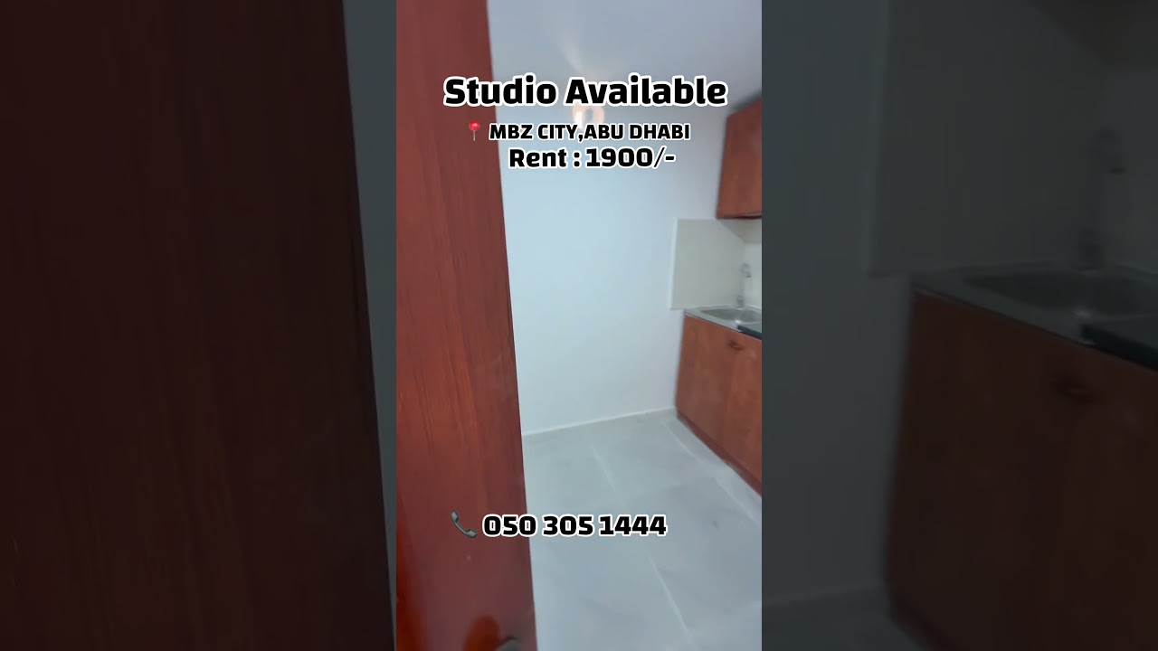 Affordable Studio rooms available in Abu Dhabi