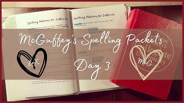 Study Spelling with McGuffey: Day 3