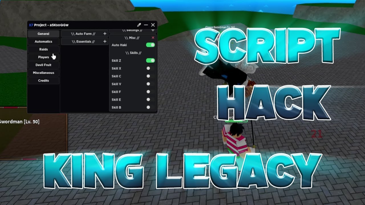 [UPDATED] King Legacy Script Hack / GUI, Auto Farm, Bring All Fruits +  Kill All