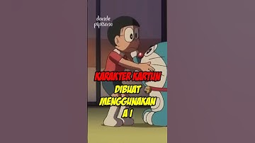Lucunya Karakter Kartun Ini Jika Dibuat Menggunakan AI - Doraemon