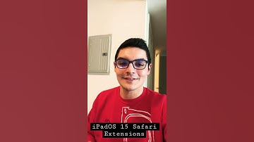 How To Use Safari Extensions on iPad! #shorts #ipadtricks #ipados15