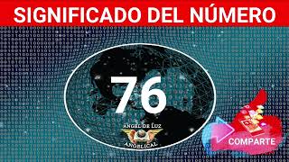 NUMEROLOGÍA🤍Significado del número 76❓ Numero 76 en lo espiritual🙏numero 76 NUMERO