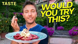 Gino's Ultimate Poached Apple Recipe in Red Wine | Gino's Italian Escape