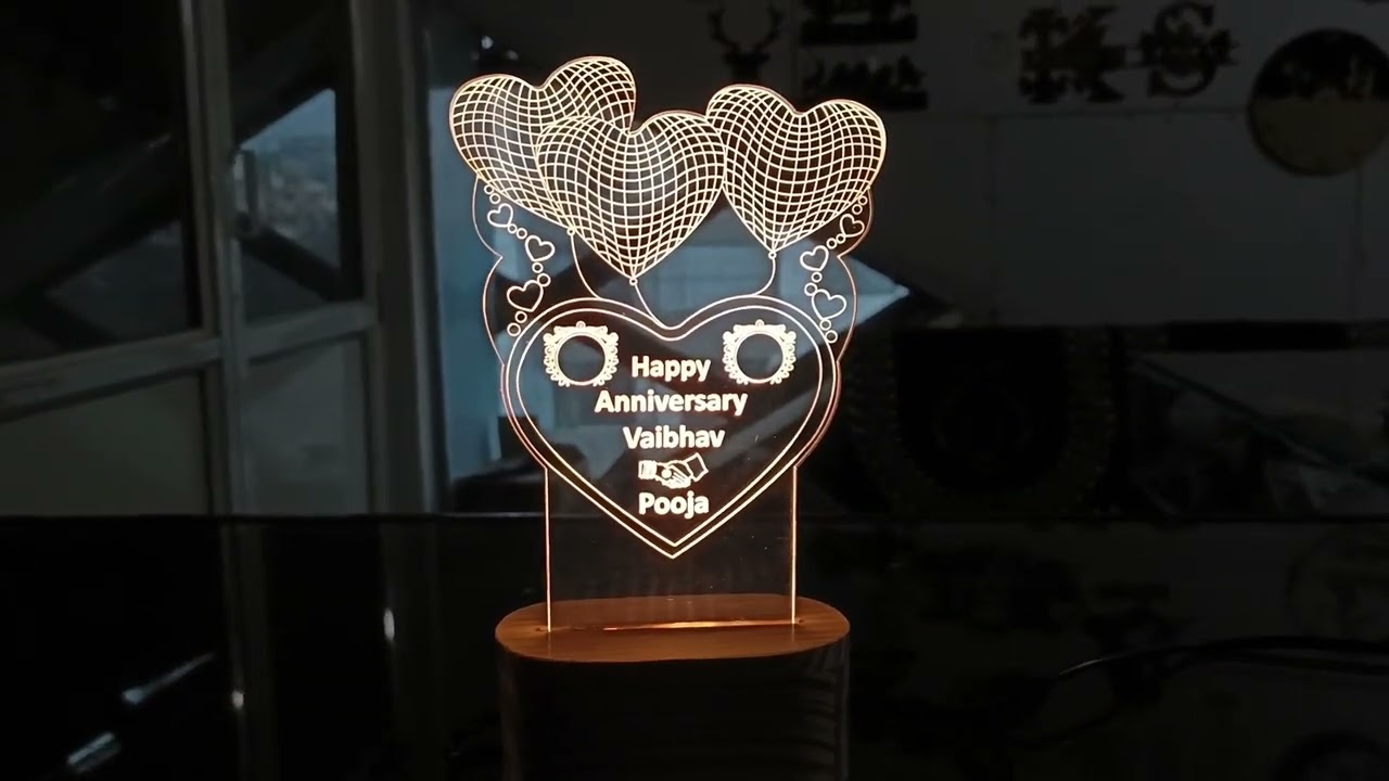 3d night lamp Customize available  www.ukani.in