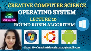 10. Round Robin Algorithm ⚙️ || Operating System