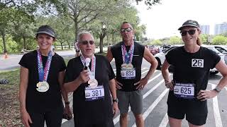 2022 National Senior Games - Power Walk - Andy Cowing - Karl Hughes -Amber Tidwell - Yvette Gough