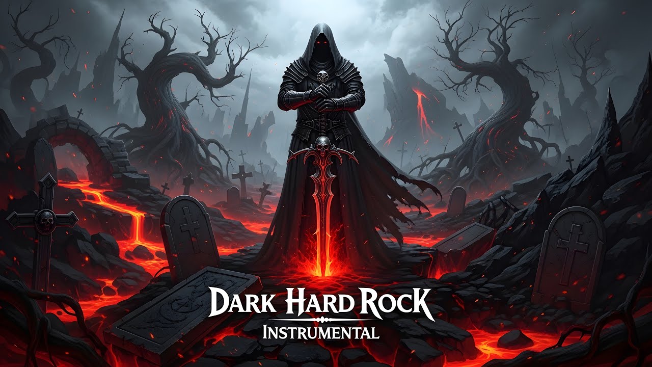 Dark Rock Instrumental | Heavy Guitar Playlist (No Vocals)