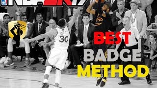 Nba 2K17 Best Way To Get All Badges My Personal Favorite Method