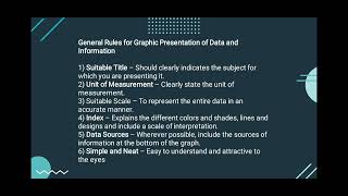 Interpreting Graphical Representation