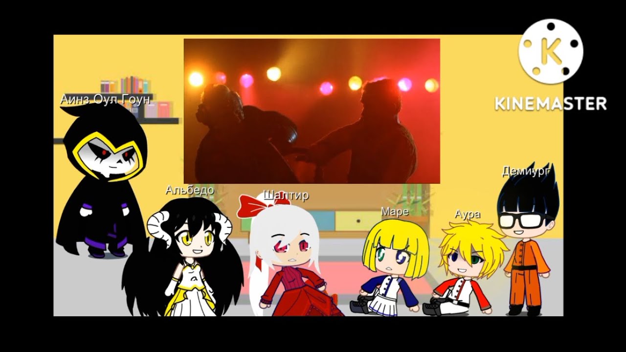 Реакция Оверлорд на фильм "Бегущий человек" часть 4( охотники Бензопила ...