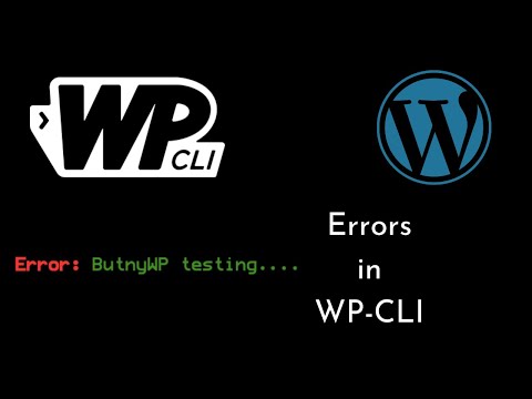How Error works in WP-CLI? | WP-CLI | S2 E9