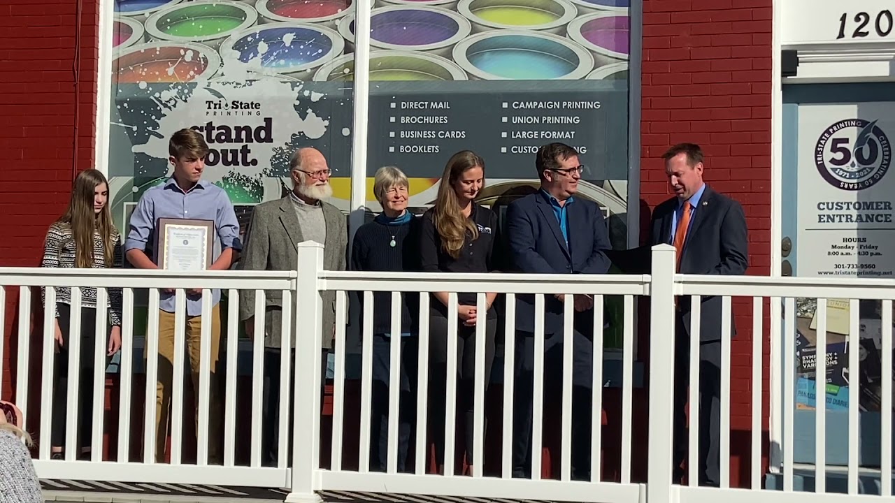 Tri-State Printing 50th Anniversary Ribbon Cutting