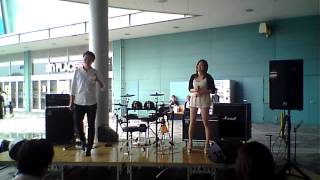 2015/07/05 「彩愛＆尚広」　HOTLINE2015 島村楽器イオンモール福岡店 店予選