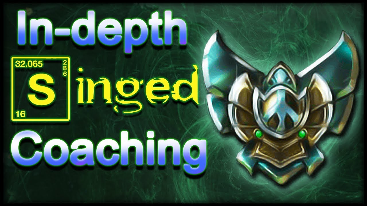 Coaching Platinum 5 Singed | Laning, Trading, Itemization, Teamfighting, Farming