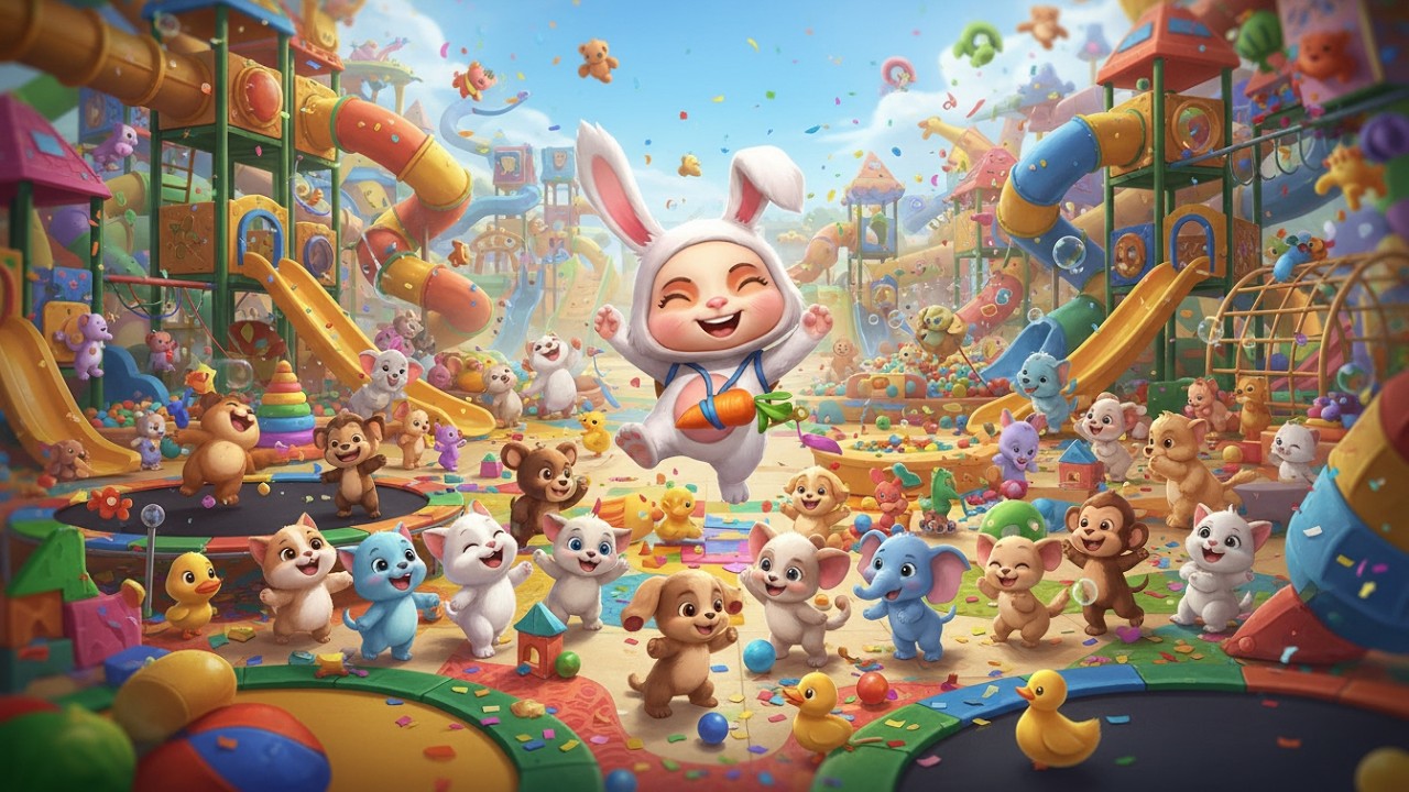 Healthy Eating for Kids 🍅 | Eat Vegetables Song | Bunny Snow