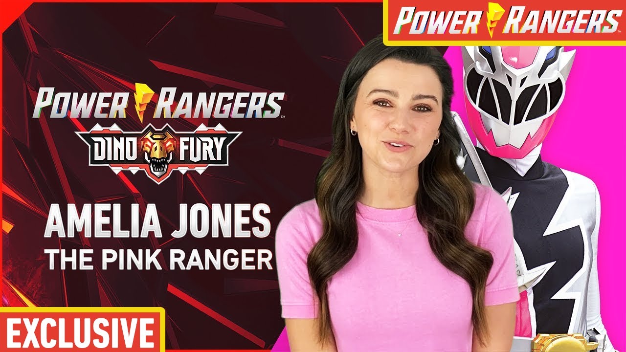 Meet The Pink Ranger with Hunter Deno Mystery Wheel Challenge Meet The Pink Ranger with Hunter Deno Mystery Wheel Challenge