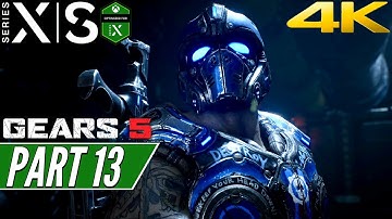 GEARS 5 (XBOX SERIES X) Walkthrough Gameplay 4K 60FPS [PART 13] - No Commentary