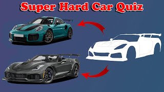 Guess The Car Name By Its Shape | HARD CAR QUIZ screenshot 4