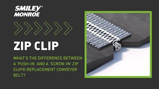 Smiley Monroe Zip Clip® | FAQs | What’s the difference between a Push-in & Screw-in belt