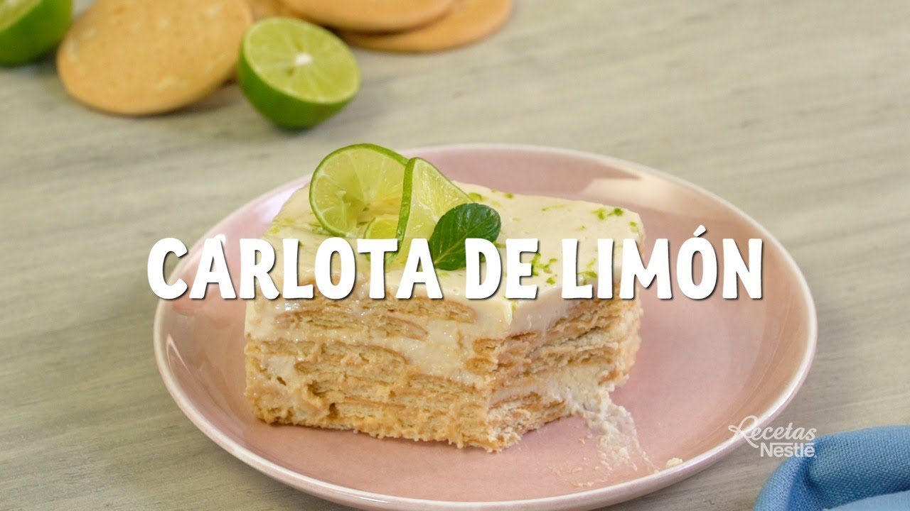 Cómo hacer Carlota de Limón ¡Ingredientes! | Recetas Nestlé