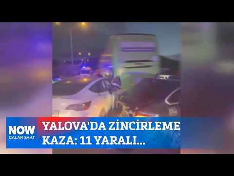 Yalova'da zincirleme kaza: 11 yaralı... 16 Eylül 2026 İlker Karagöz ile Çalar Saat