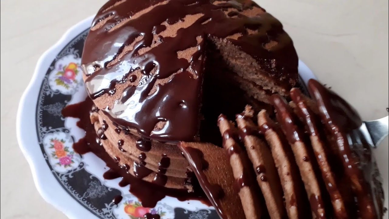 Multigrain Chocolate Pancake | Eggless Chocolate Pancake| Multigrain