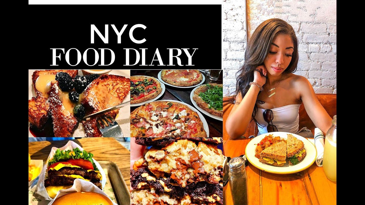 WHAT I EAT IN A DAY ON VACATION | THE BEST PLACES TO EAT IN NYC - YouTube